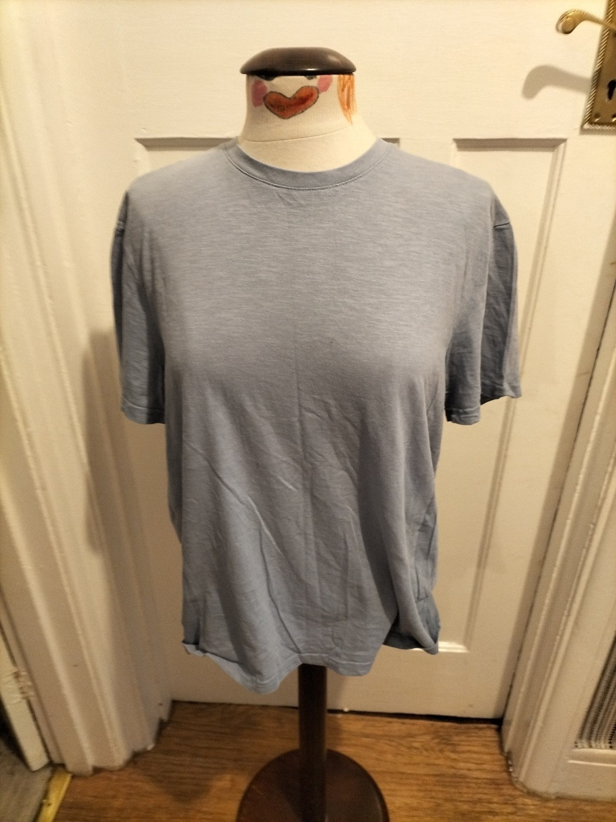 Mens Tu Size L Bluey/Grey Short Sleeved Tshirt Tee