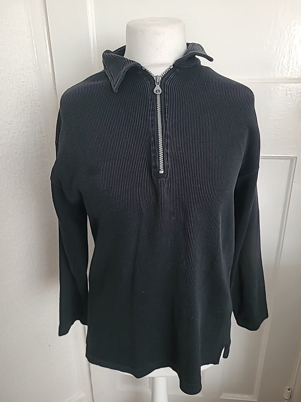 Mens Cannon River Blues Size M Navy Pullover Jumper