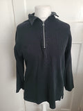 Mens Cannon River Blues Size M Navy Pullover Jumper