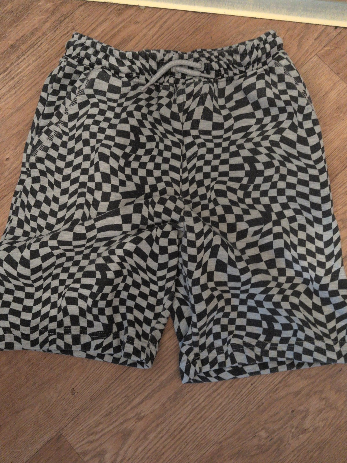 Pep&Co 12-13 Years Check Sweat Shorts