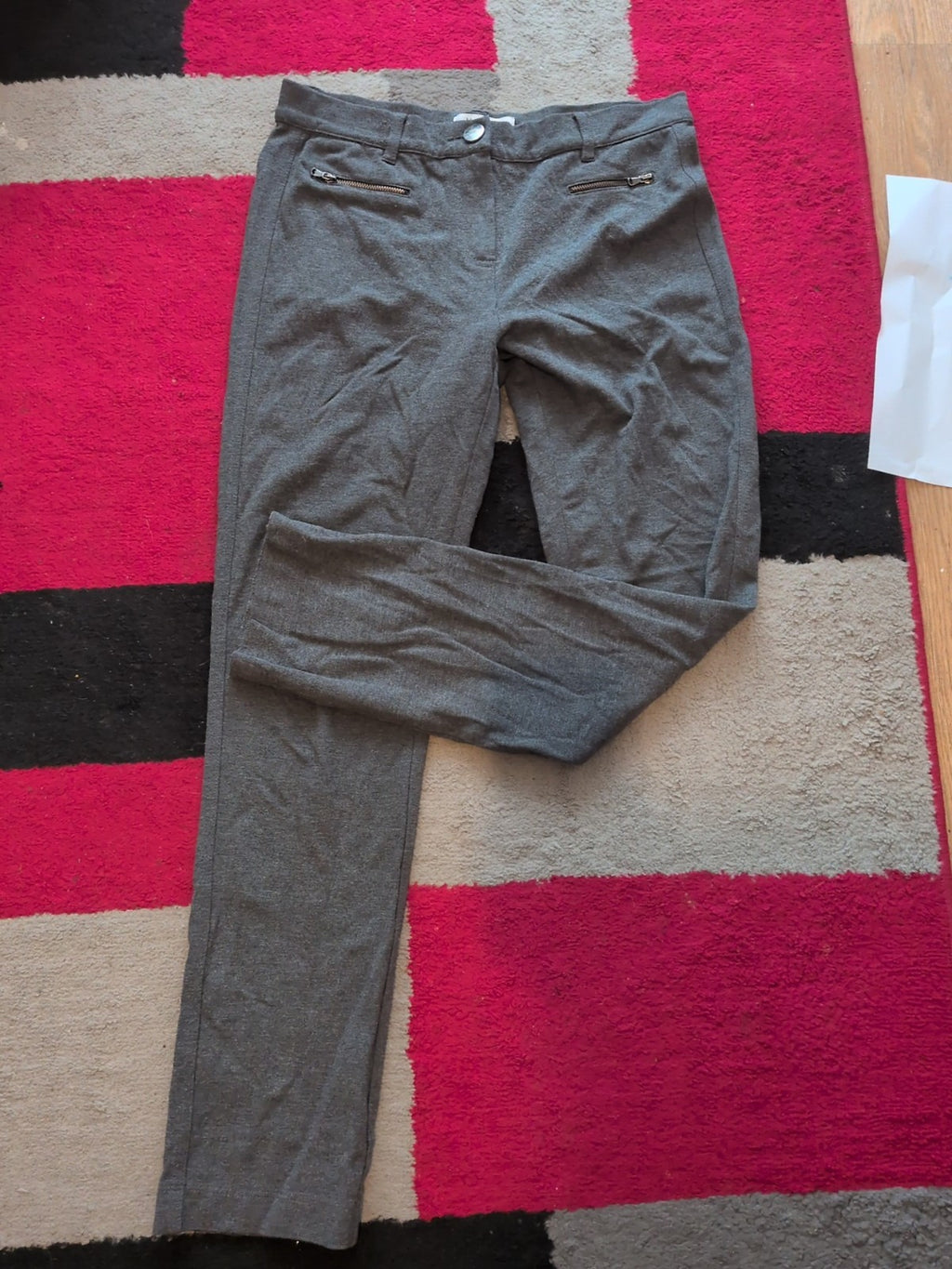 Ladies Marella Size Medium Grey Stretch Jegging