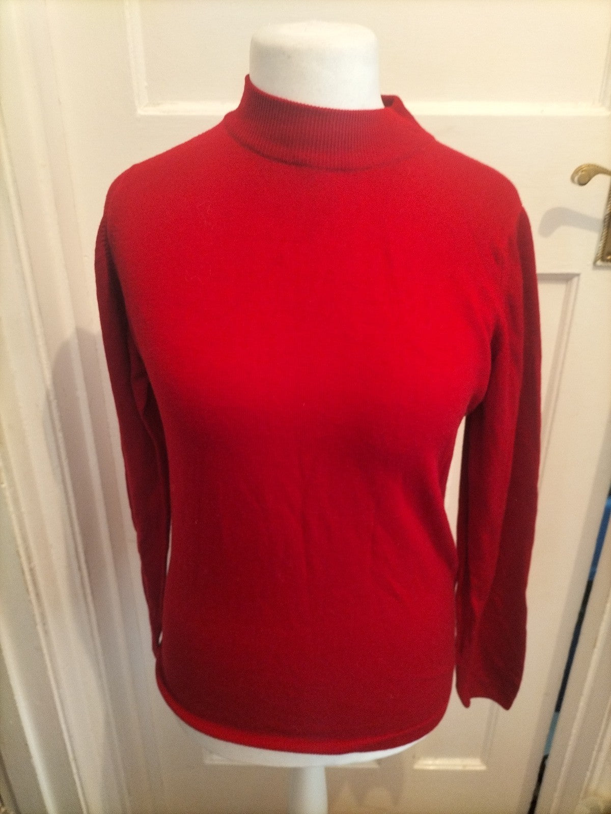 EWM 10-12 Red Cowl Neck Jumper