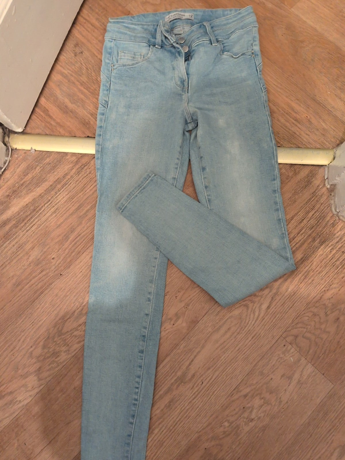Next 12 Long Skinny High Rise Shape Lift Slim Jeans