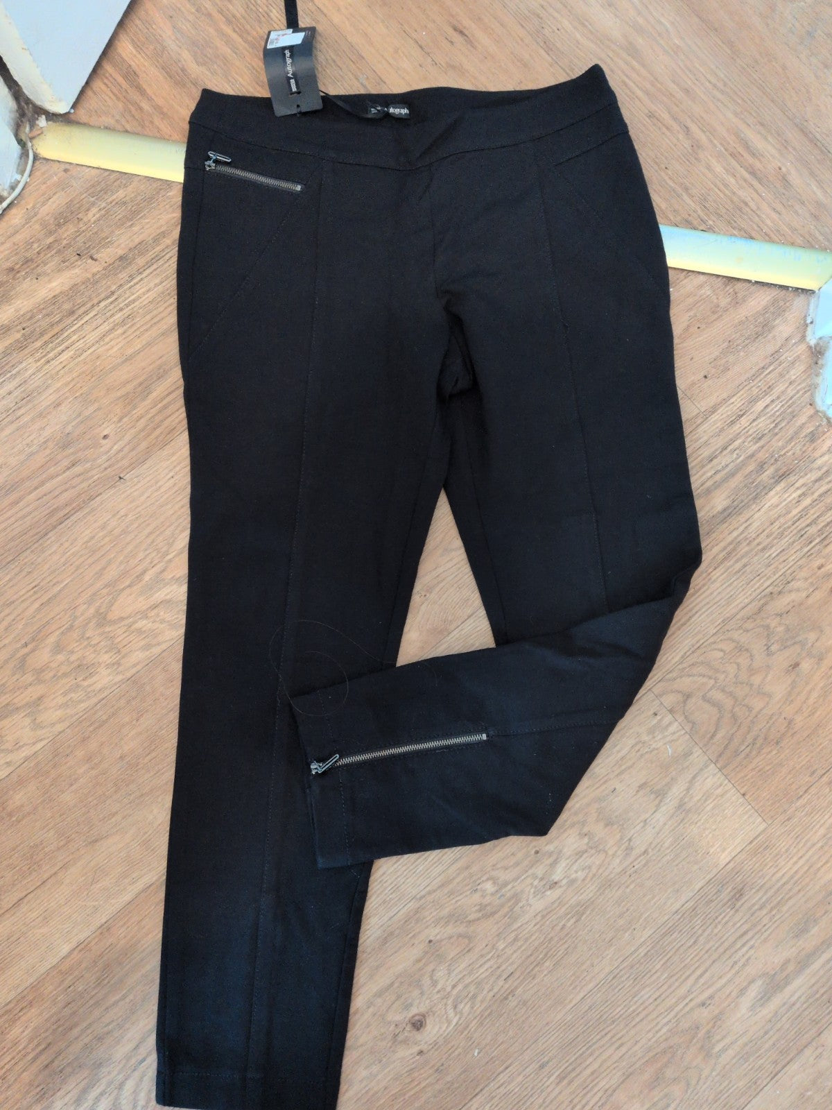 Brand New Autograph 12 Short Black Trousers