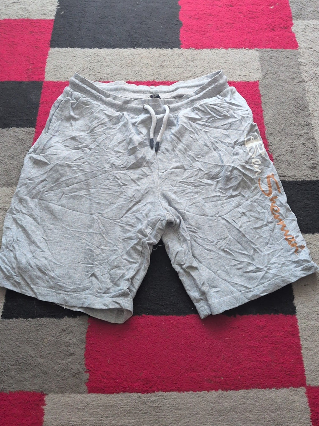 Ben Sherman Small Grey Elasticated Sweat Shorts