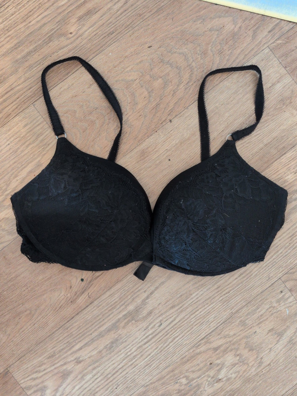 38C Black Primark Full Cup Bra Padded And Wired