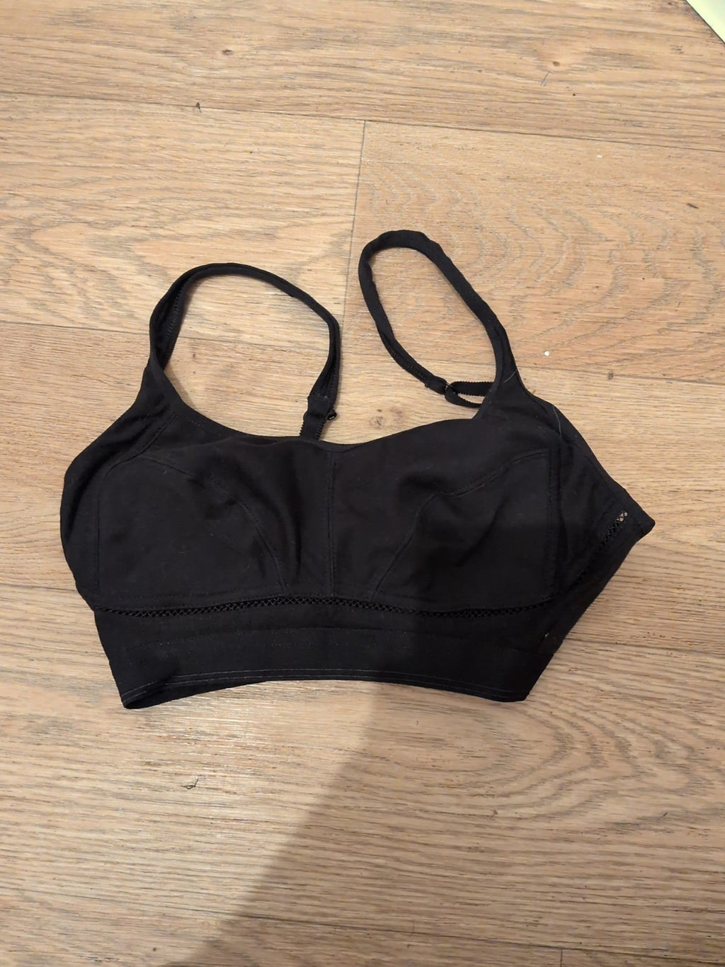 Matalan 34B Black Unpadded Bra