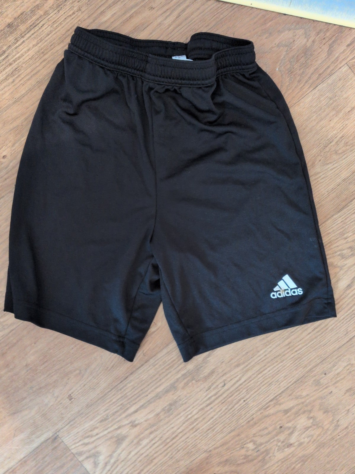 Adidas 11-12 Years Black Elasticated Shorts