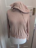 Primark 10-12 Pink Hooded Pyjama Top