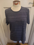 Mens Size Small Grey Fleck Short Sleeve Round Neck Tshirt