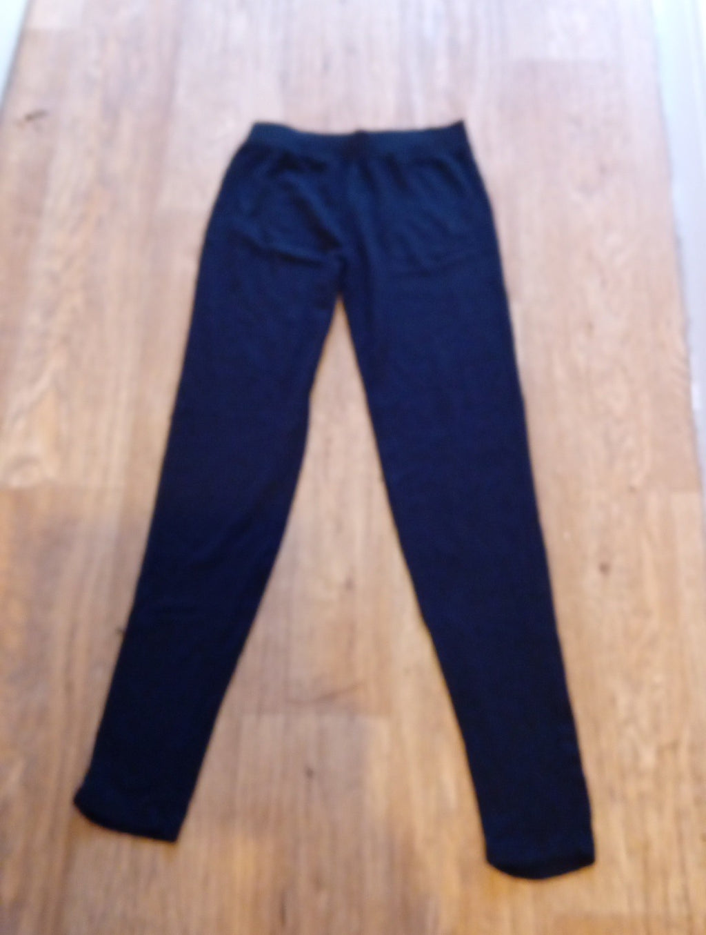 Ladies Primark Size 6 Black Elasticated Long Leg Leggings