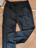 Marks And Spencer With Lycra 42"R Black Trousers