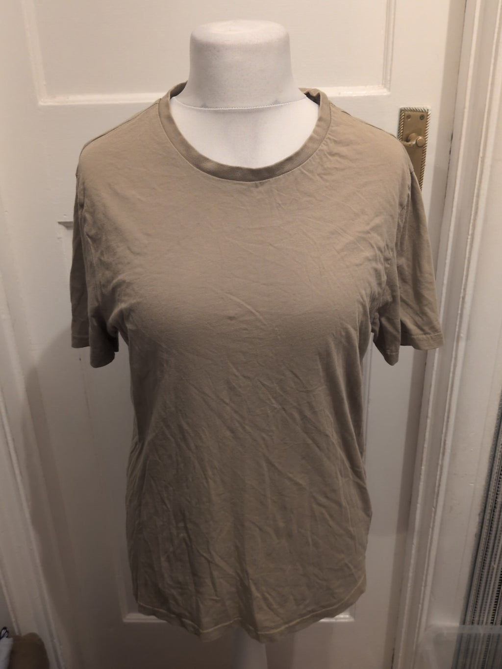 Mens George Size M Green Short Sleeved T-shirt