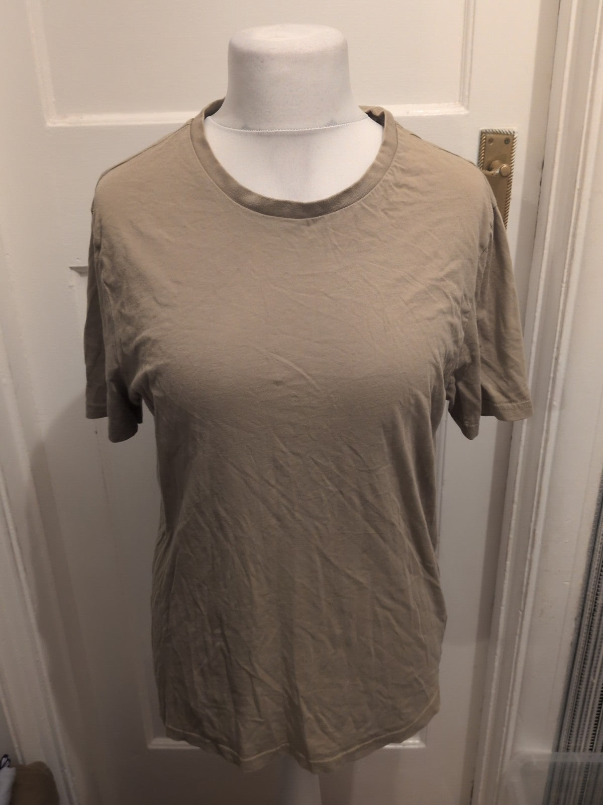 Mens George Size M Green Short Sleeved T-shirt