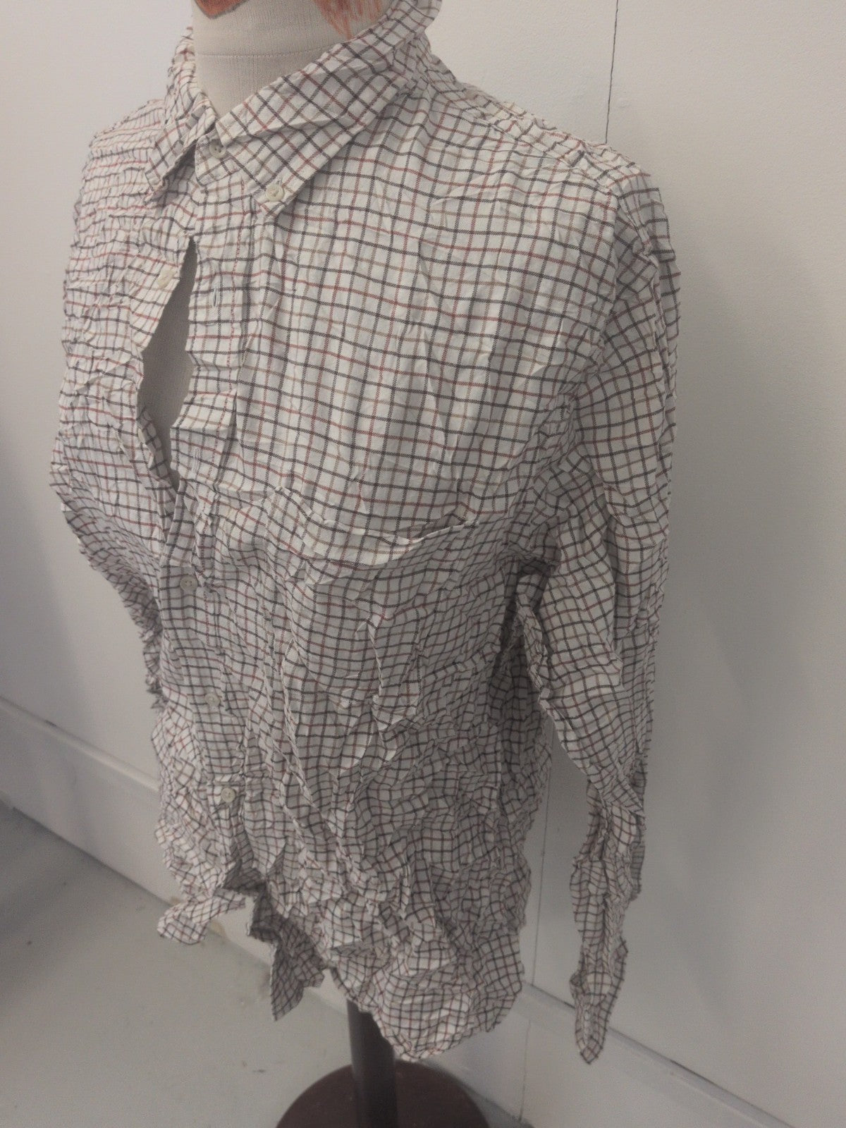 Uniqlo Size XL Multi Check Buttoned Shirt Long Sleeve
