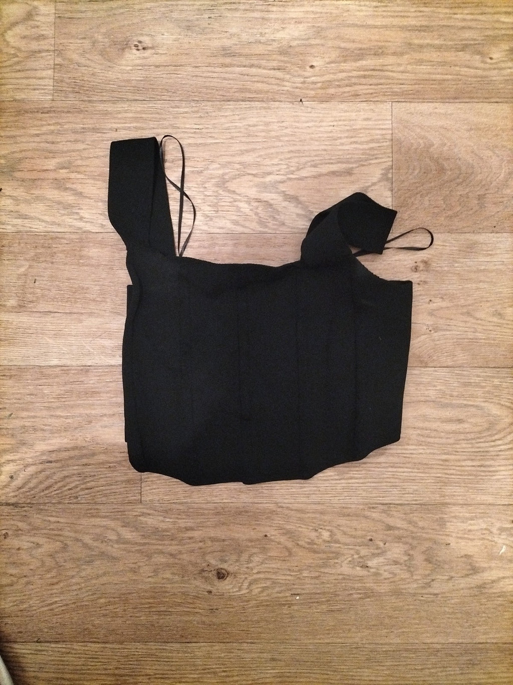 Ladies Primark Size M Black Sleeveless Strappy Boob Tube Style Top