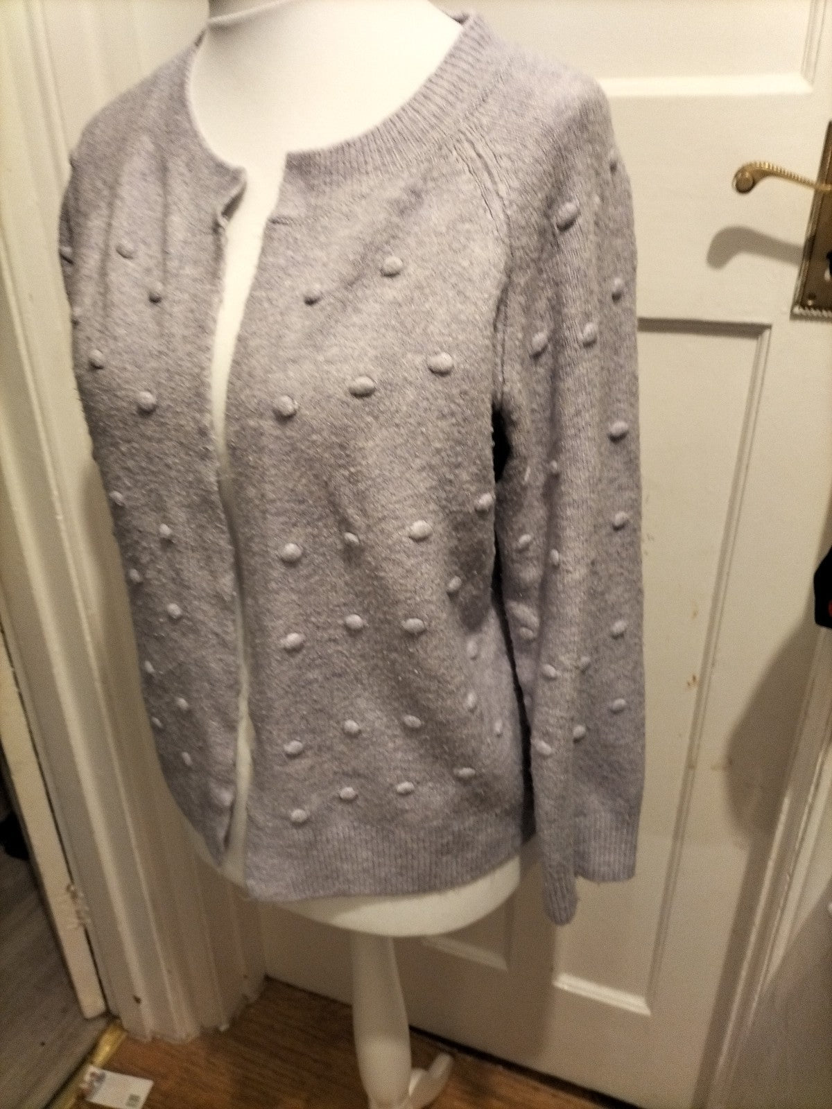 Ladies Tu Size 14 Lilac Open Cardigan
