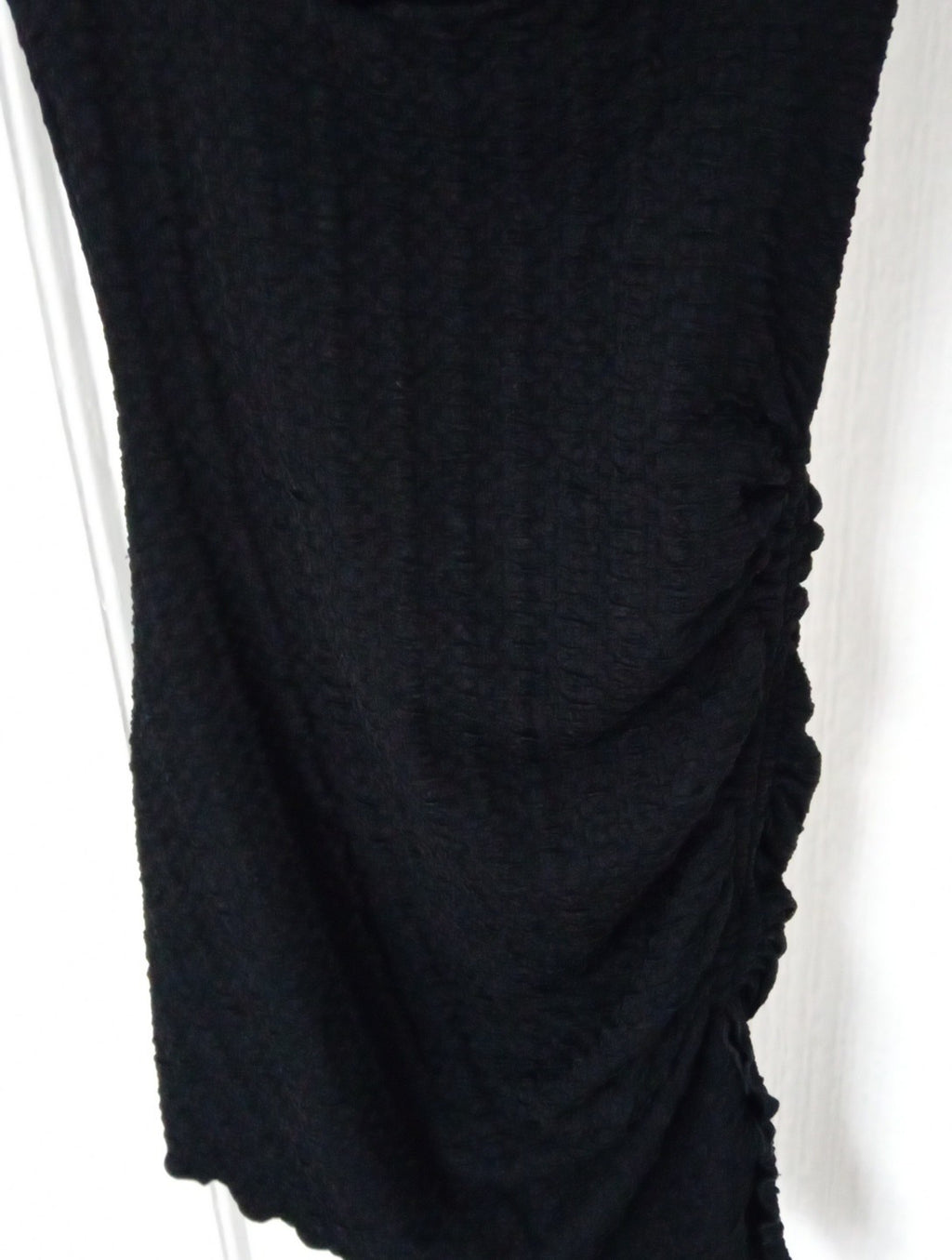 Ladies Black Short Bodycon Dress Strapless Size XS Shein