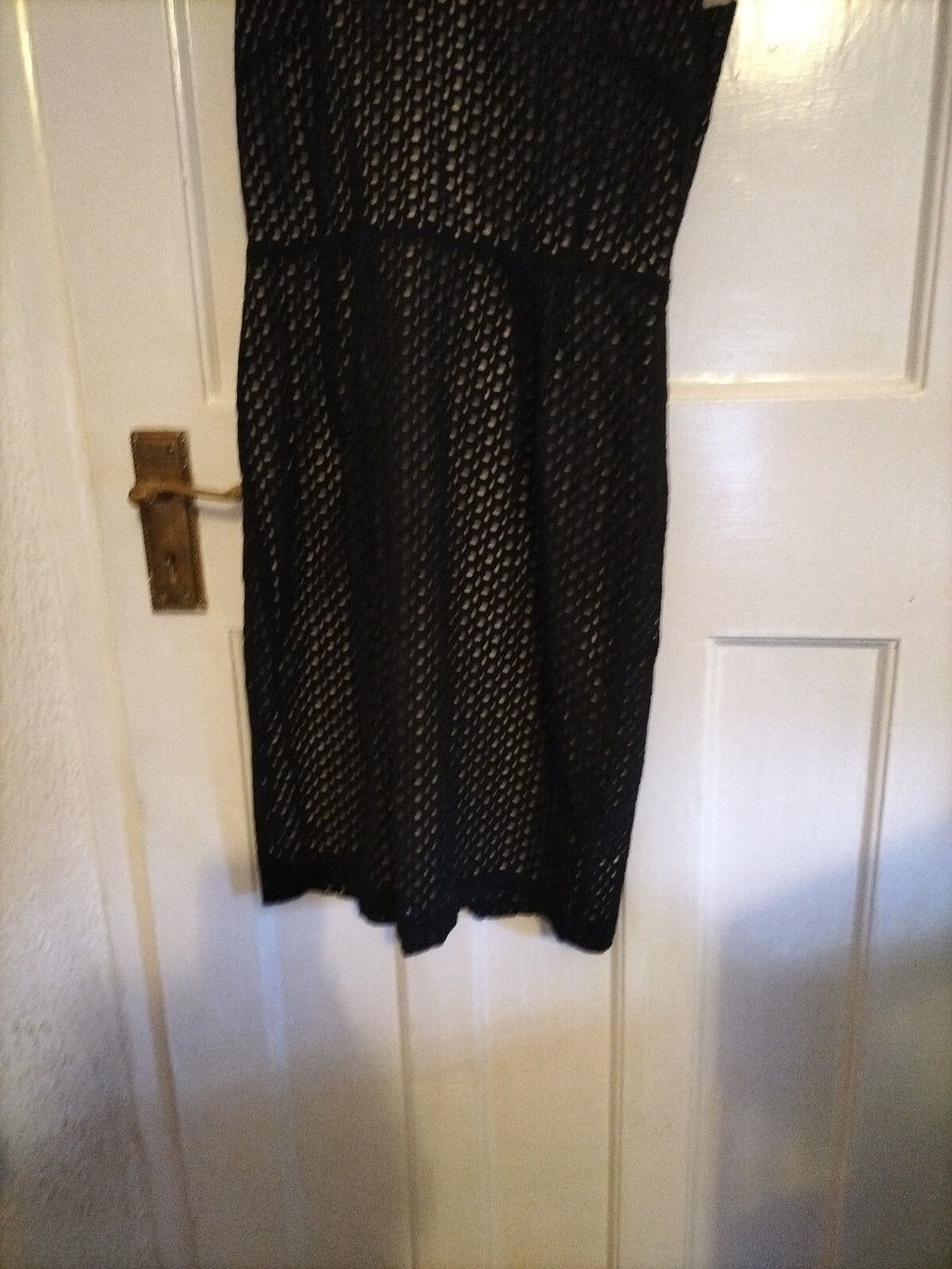 Ladies H+M Size 8 Spotted Sleeveless Dress