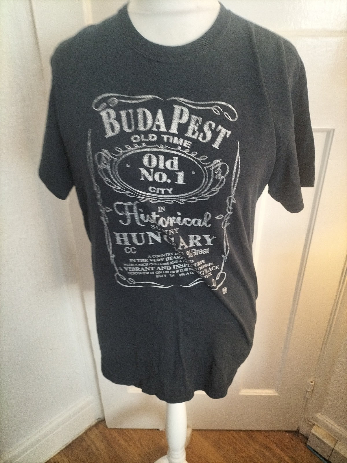 Mens Gildan Size M Budapest Short Sleeved Tshirt