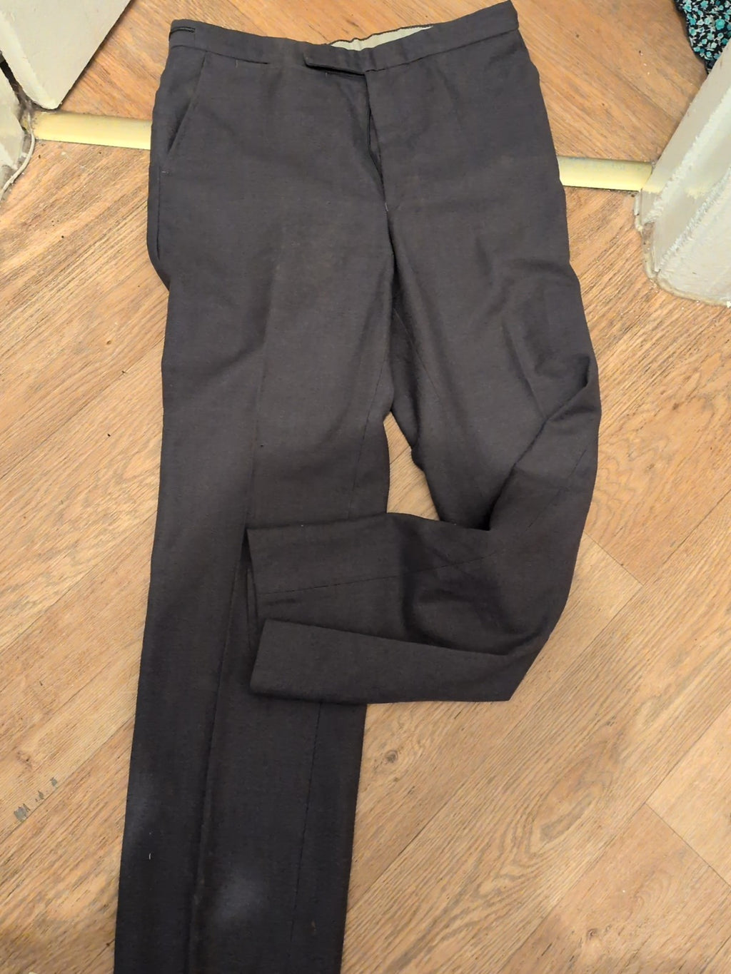 36-38" Grey Smart Trousers