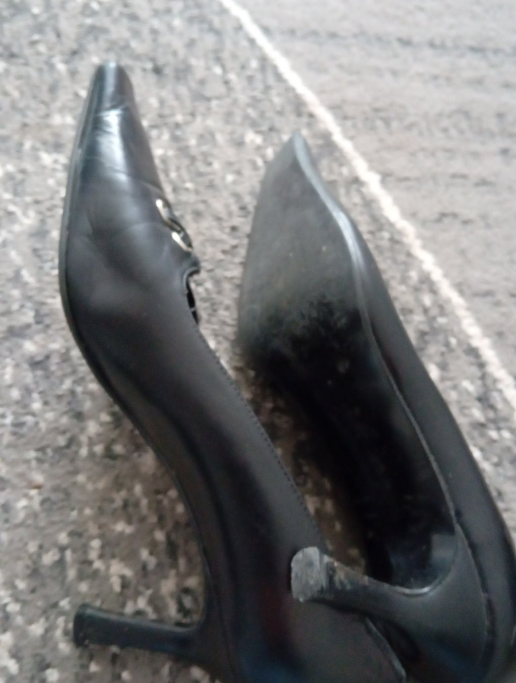 Ladies Roberto Vianni Black Court Shoes Size 39 Free Delivery