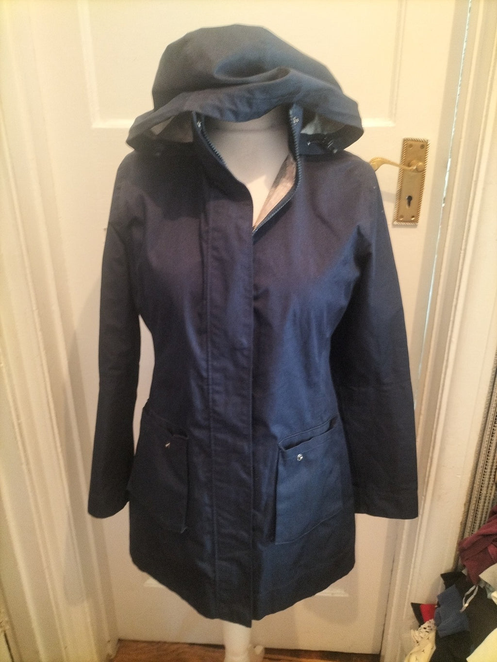 Ladies Mondetta Size M Navy Collared Jacket