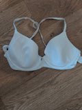 George 32b White Bra Padded And Wired