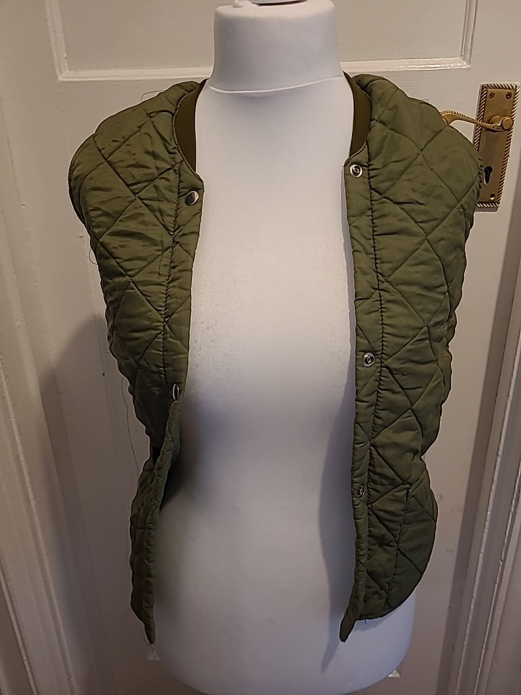 Unisex Loveson Size 32" Chest Khaki Green Gilet