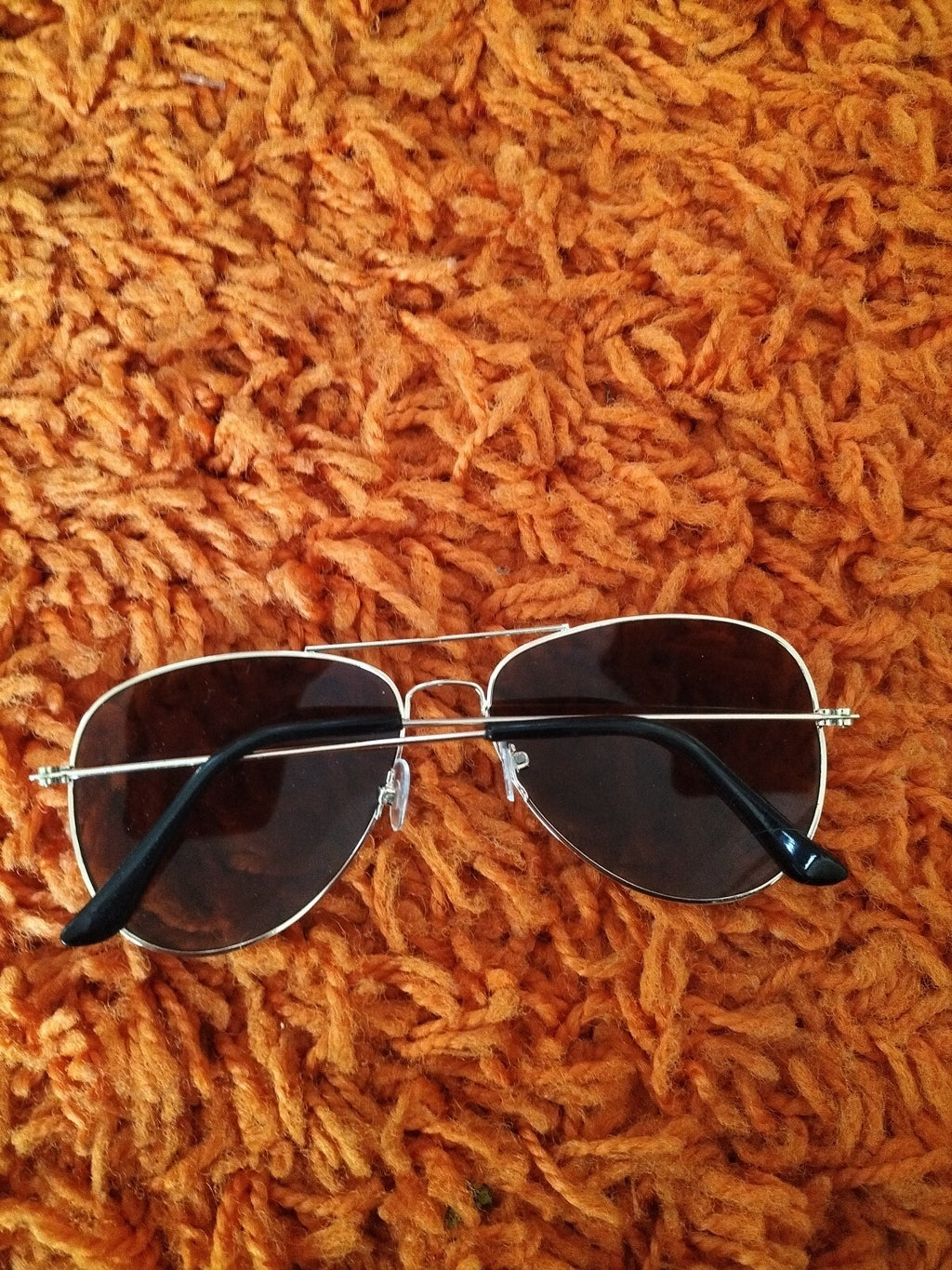 Unisex Dark Brown Gold Frame  Brand New Sunglasses