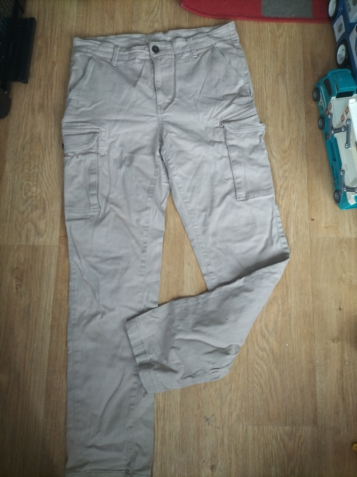 Mens Meraki Size W 33 Length 32 Beige Trousers