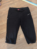La Gear 12 Black Cropped Leggings Bobbling