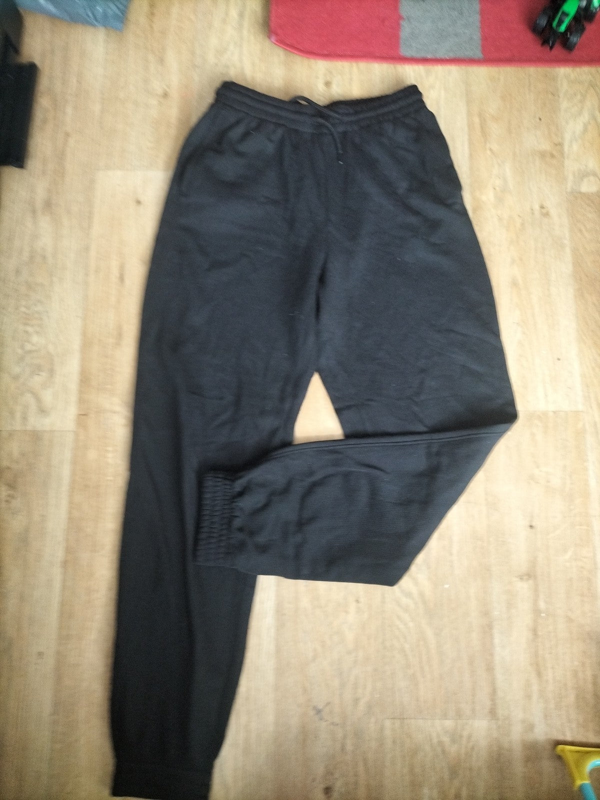 Ladies Divided Size Small Black Elasticated Joggers