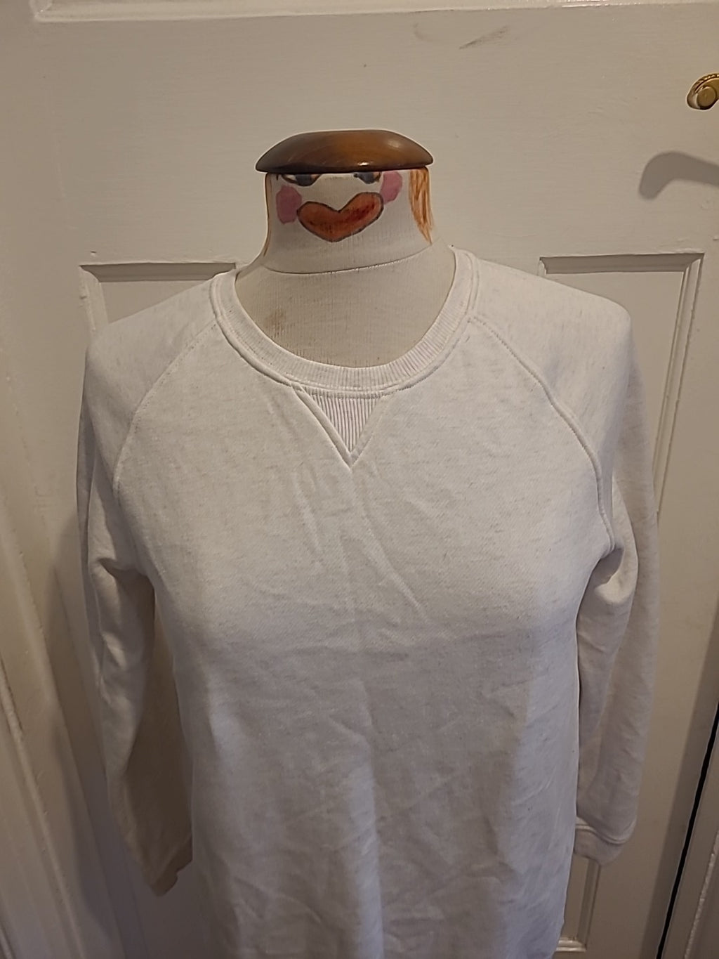 Unisex Primark Age 13-14 Years White Pullover Jumper