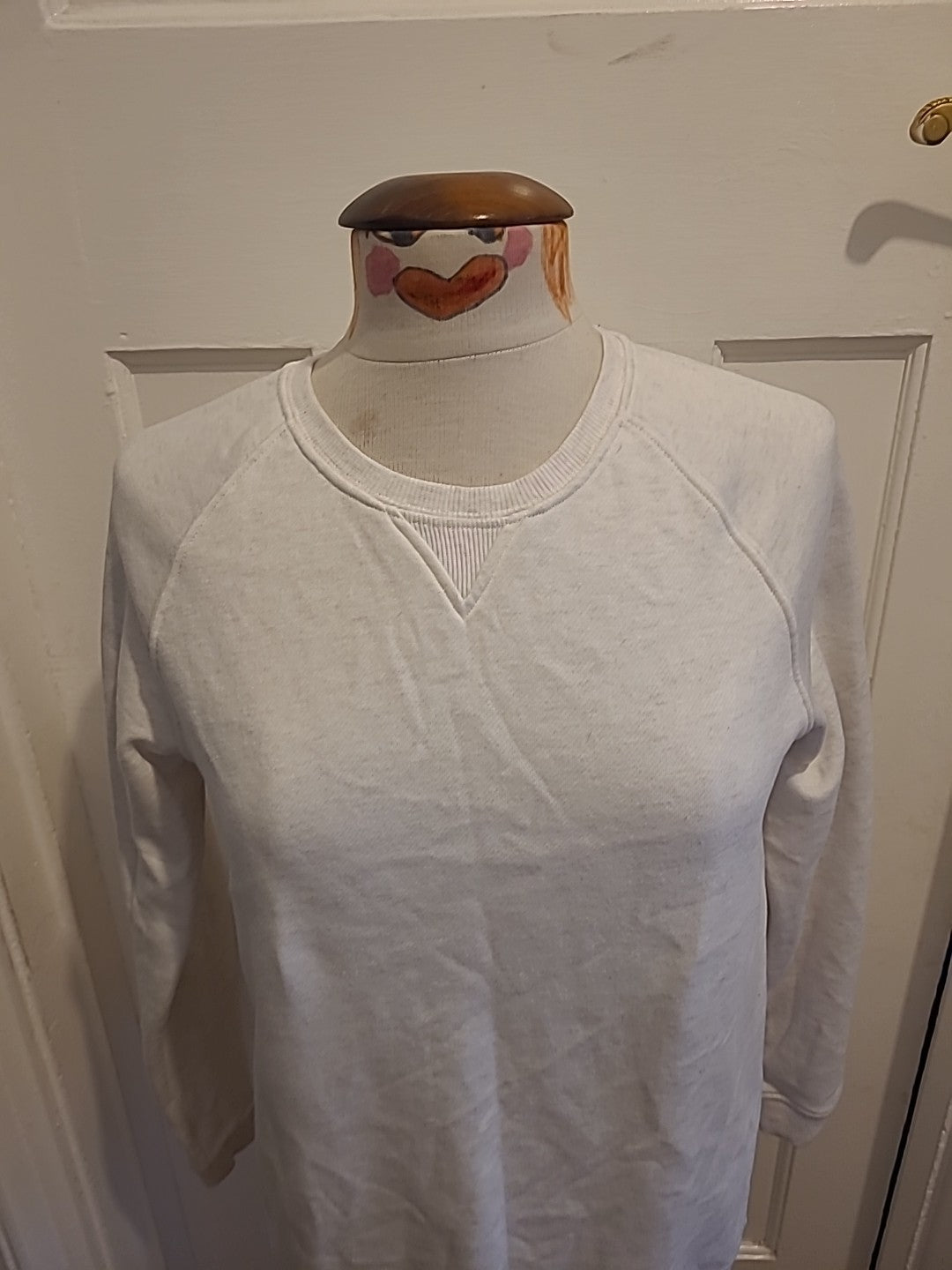 Unisex Primark Age 13-14 Years White Pullover Jumper