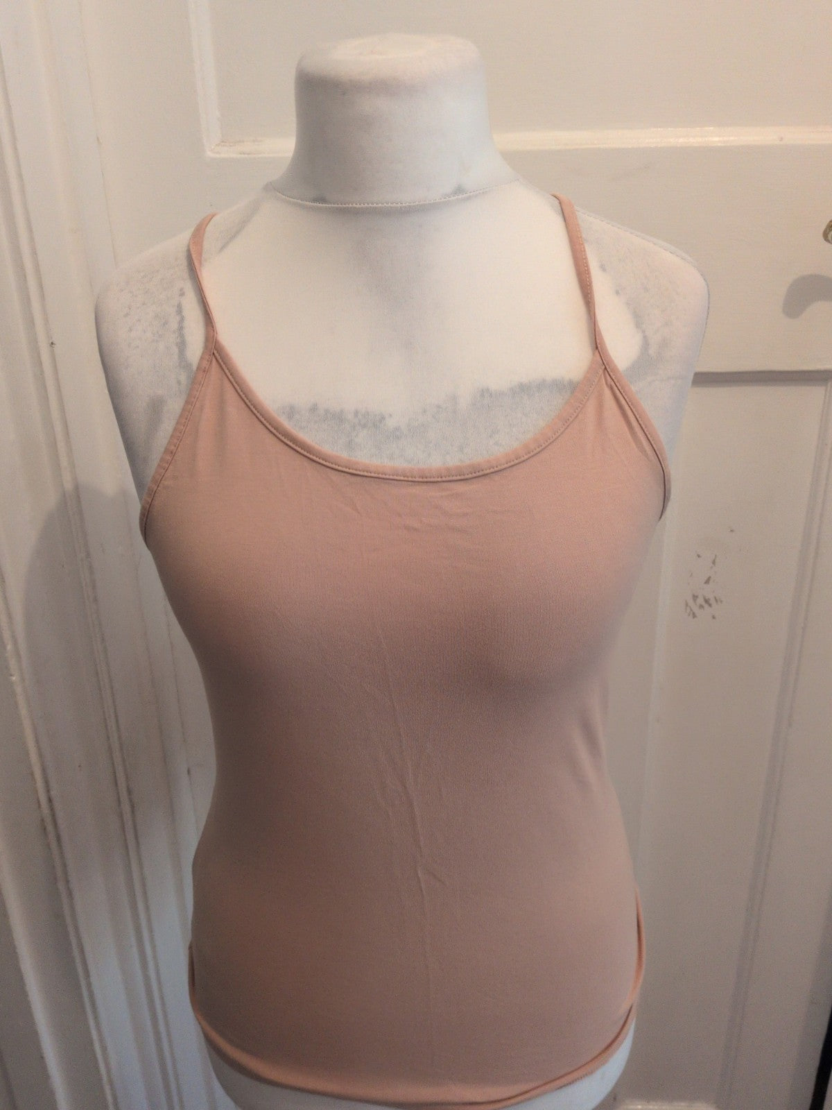 Tu 16 Beige Sleeveless Cami Top