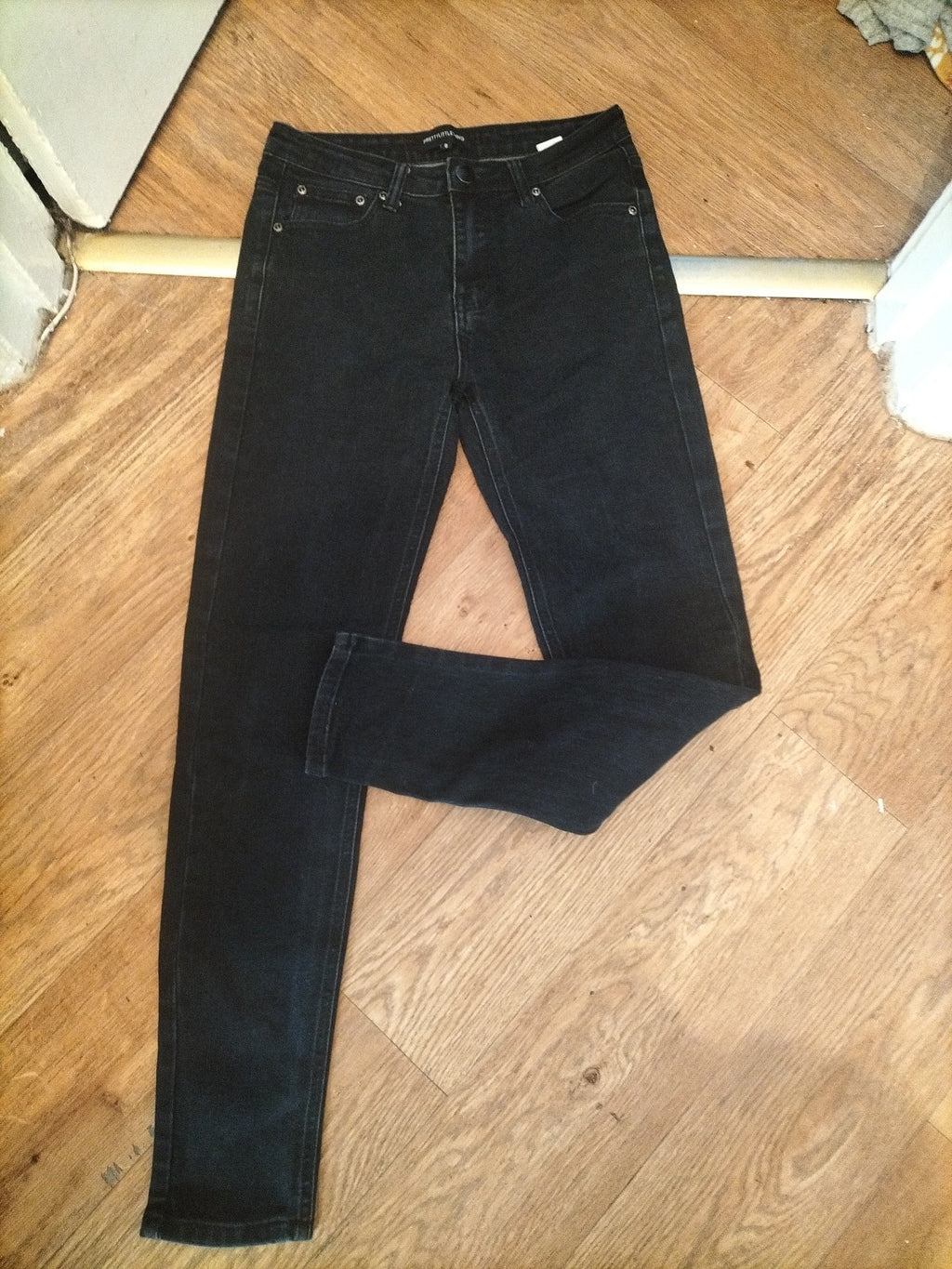Ladies PLT Size 8 Charcoal Jeans