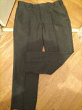 Mens M&S Size 38Sx29l Grey Trousers
