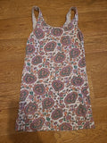 Ladies Peacocks Size 12 Multi Aztec Sleeveless Knee Length Dress