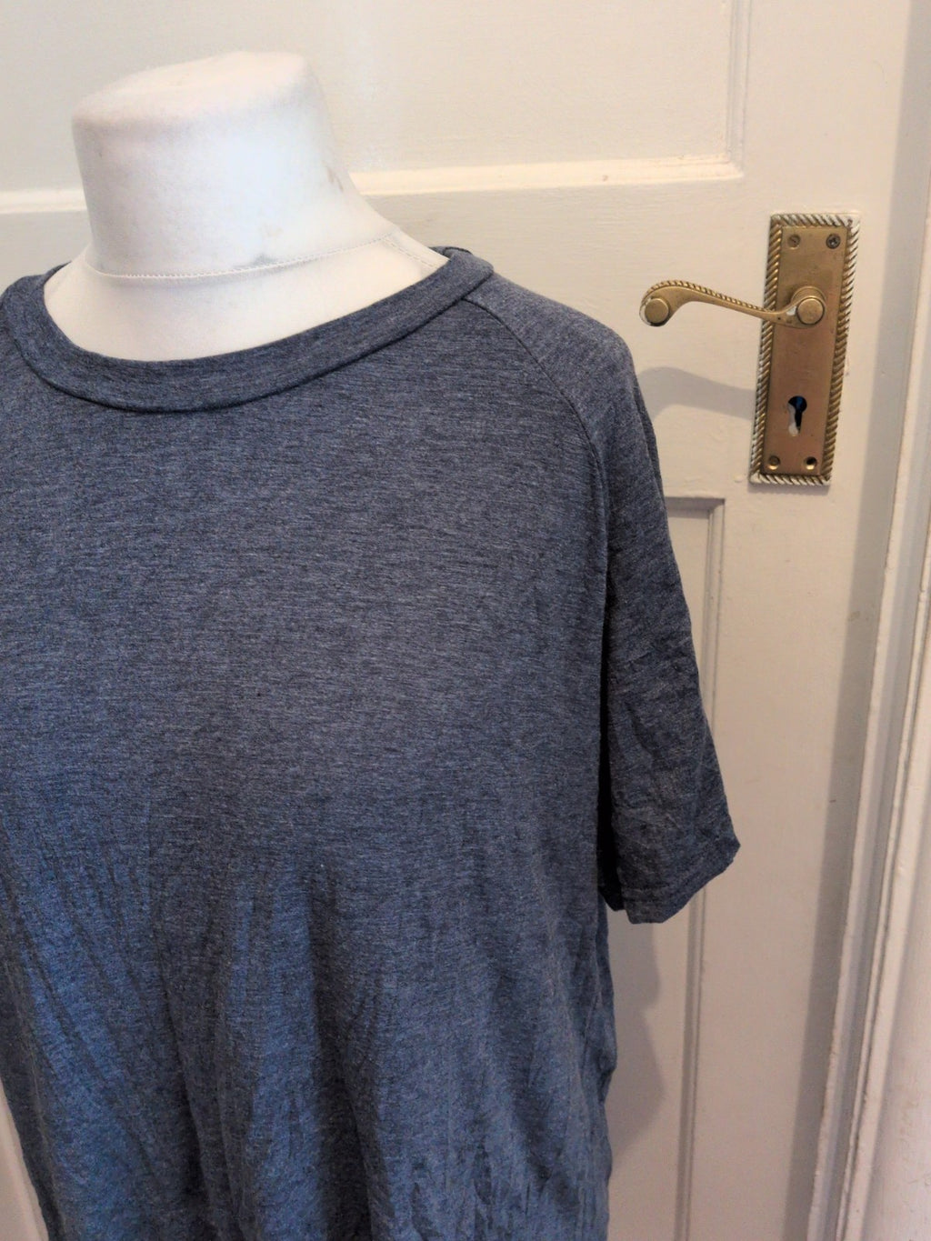 Ladies 2XL Navy Short Sleeve T-shirt