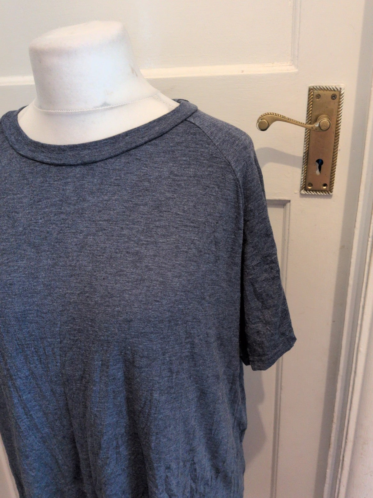 Ladies 2XL Navy Short Sleeve T-shirt