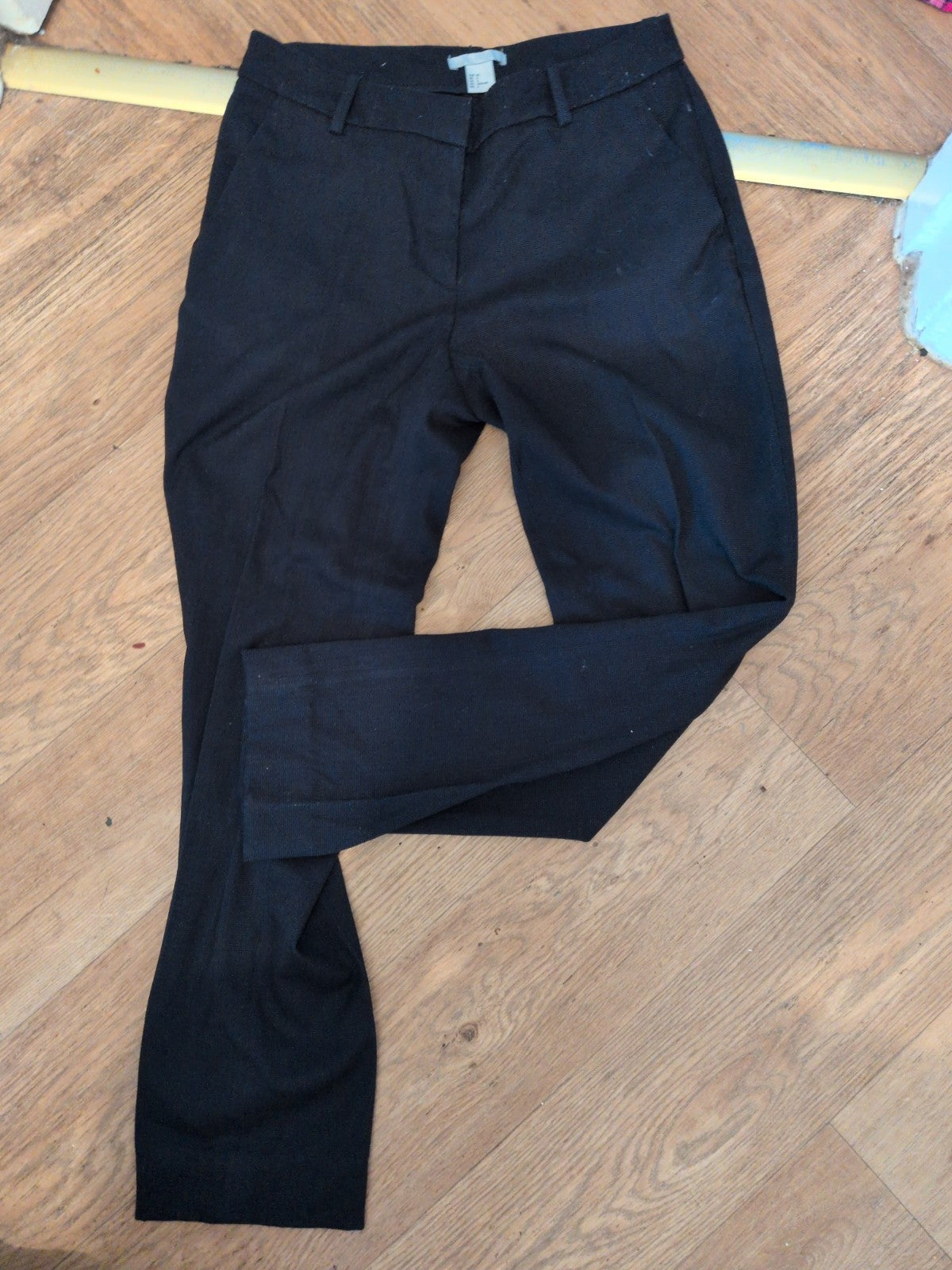 H&M 8 Navy Trousers