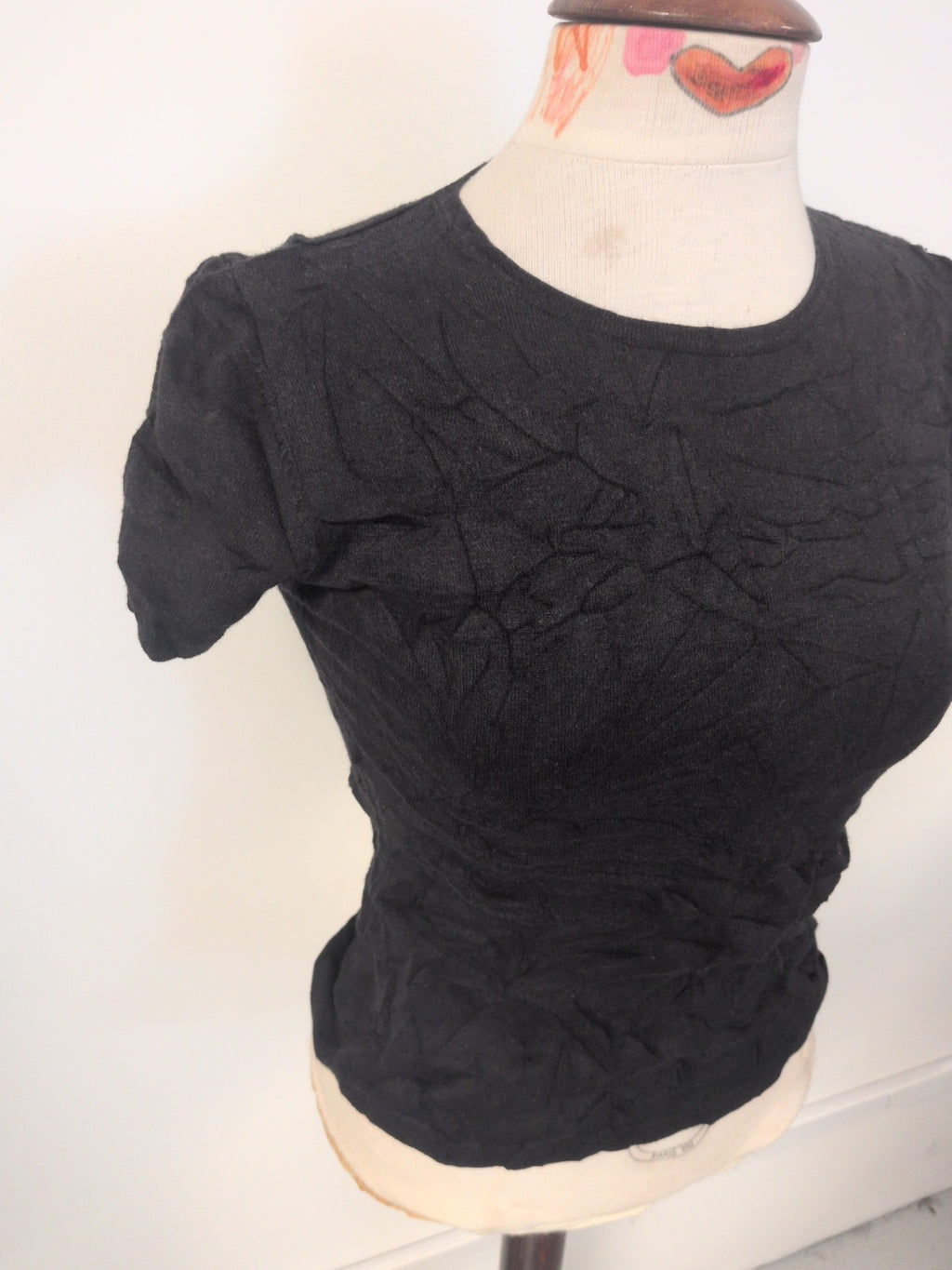 Ladies Hennes Size Small Black Short Sleeve T-shirt