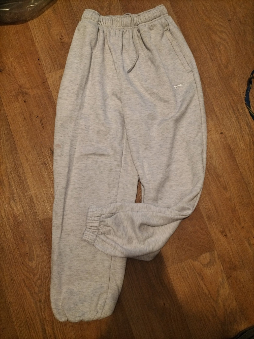 Mens Slazenger Size 2XS Pale Grey Joggers Elasticated