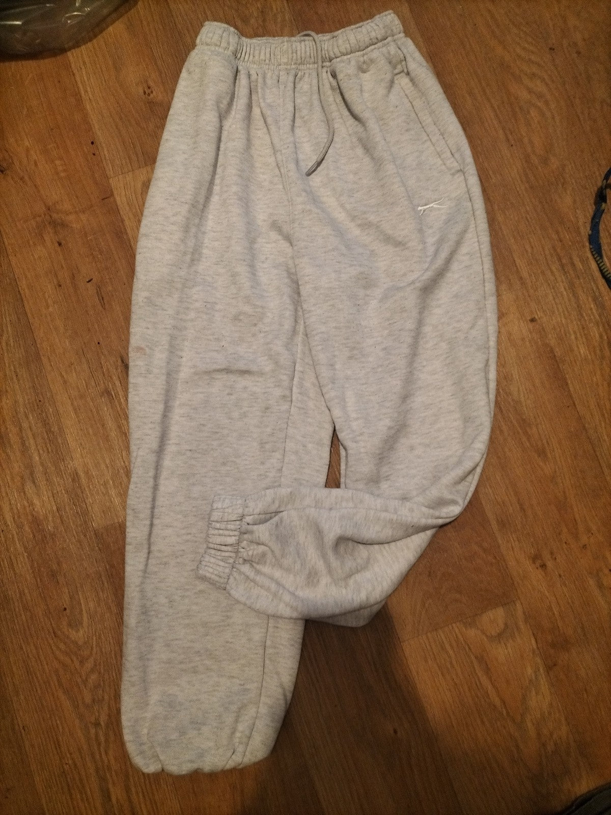 Mens Slazenger Size 2XS Pale Grey Joggers Elasticated
