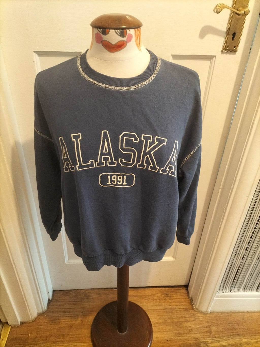 Girls Pacific Republic Size Small Navy Alaska Jumper