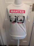 Gildan Medium White Rick Morty Short Sleeve T-shirt