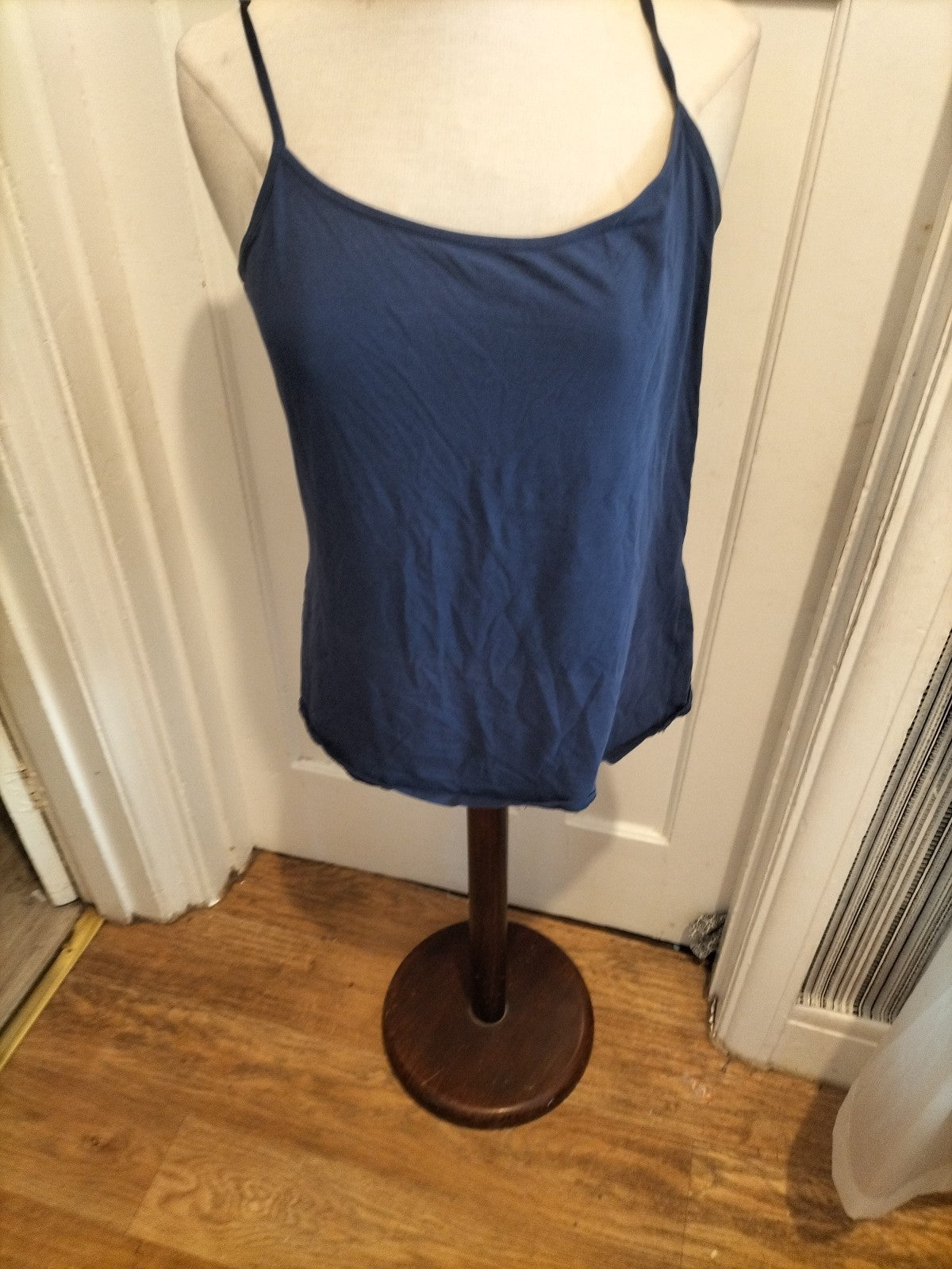 Ladies George Size 18 Navy Blue Sleeveless Blouse