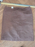 Eastex 20 Multicoloured Patterned Lined Midi Straight Skirt