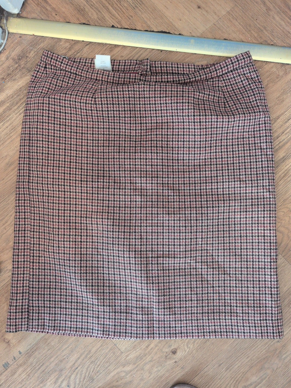 Eastex 20 Multicoloured Patterned Lined Midi Straight Skirt